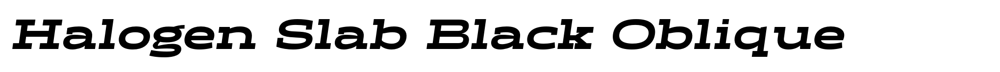 Halogen Slab Black Oblique image